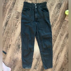 High waisted mom jeans